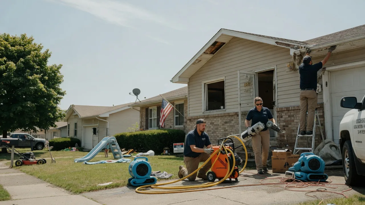Water Damage Restoration in Clarklake, MI near me